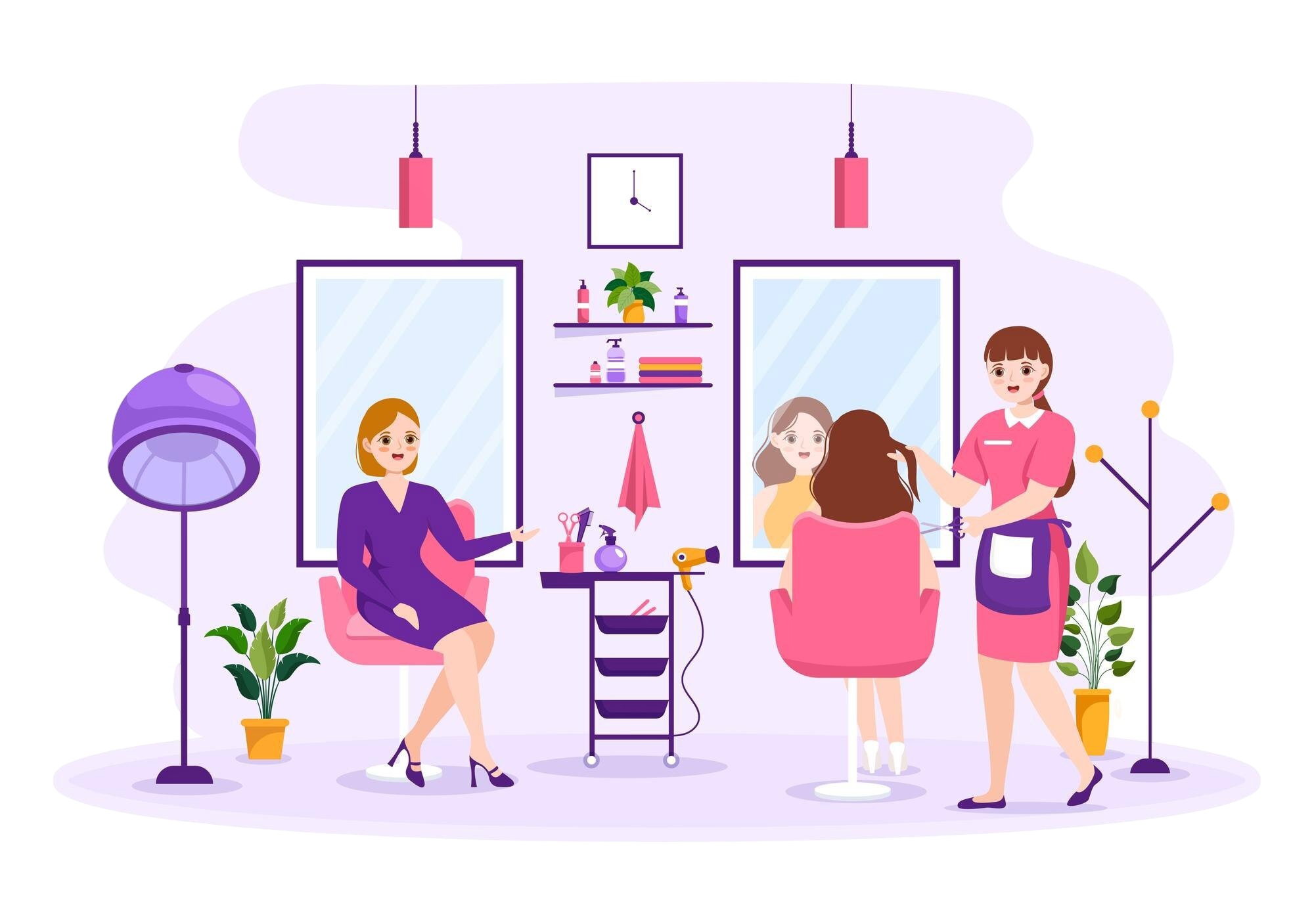 Saloons, Beauty Parlours & Spas